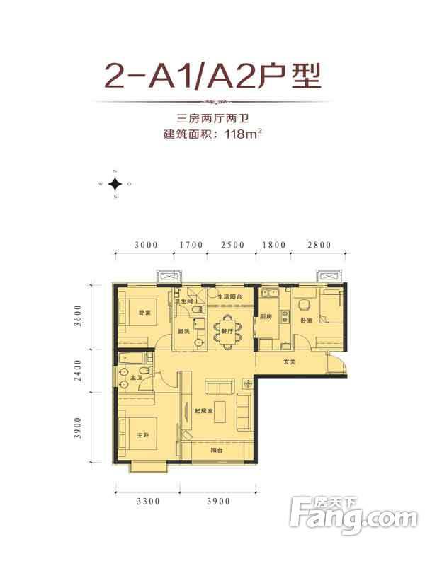 包頭裝修方案包頭藍澤·大金城118㎡