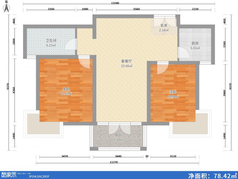 包頭裝修方案包頭中建·御瀾世家109㎡